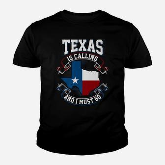 Texas Is Calling Premium T-Shirt Youth T-shirt | Crazezy