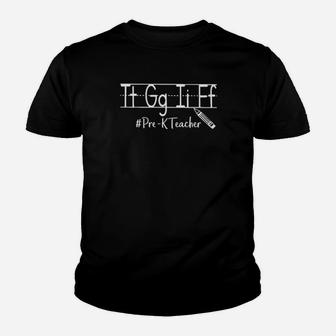 Tgif It Gg Ii Ff Pre K Teacher Youth T-shirt - Monsterry