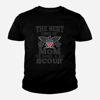 The Best Kind Of Mom Raises A Scout Youth T-shirt | Crazezy DE