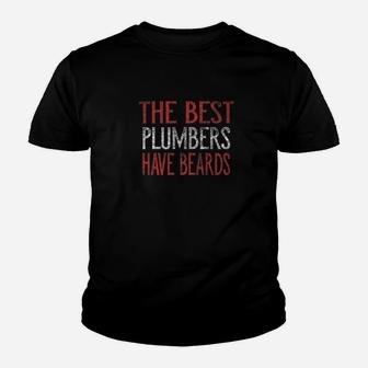 The Best Plumbers Have Beards Youth T-shirt - Thegiftio UK
