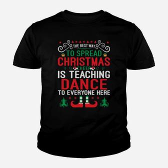 The Best Way To Spread Cheer Is Teaching Youth T-shirt - Monsterry AU