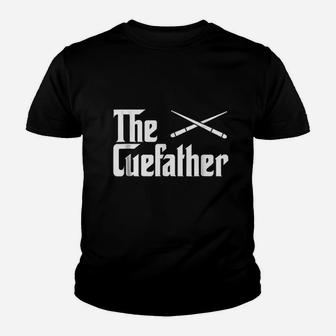 The Cue Father Funny Pool Billiards Player Youth T-shirt | Crazezy DE