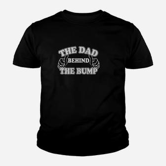 The Dad Behind The Bump Youth T-shirt | Crazezy UK