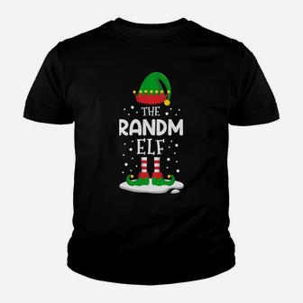 The Grandma Elf Christmas Family Matching Costume Pjs Cute Sweatshirt Youth T-shirt | Crazezy