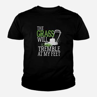 The Grass Will Tremble At My Feet Youth T-shirt | Crazezy UK