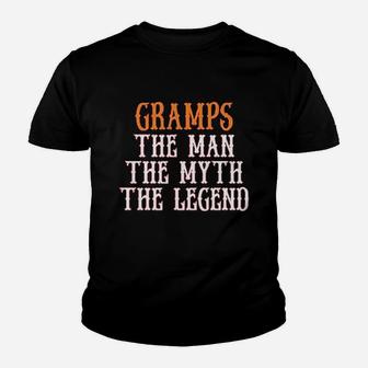 The Man The Myth The Legends Youth T-shirt | Crazezy