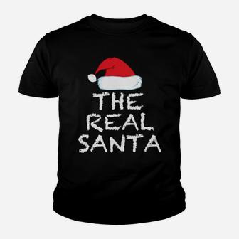 The Real Santa Youth T-shirt - Monsterry