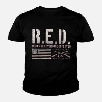 The Red Ladies Youth T-shirt | Crazezy DE