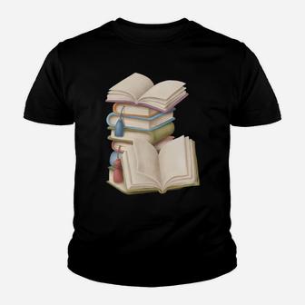 There Is No Such Thing As To Many Books | Reading Book Lover Sweatshirt Youth T-shirt | Crazezy CA