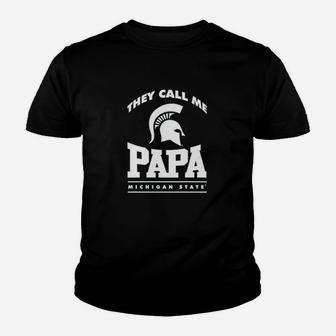 They Call Me Papa Youth T-shirt | Crazezy