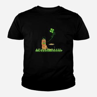 This Is Lucky Golden Retriever Dog Patrick Day Youth T-shirt - Monsterry DE
