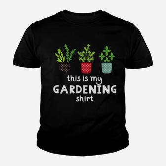 This Is My Gardening Youth T-shirt - Monsterry DE