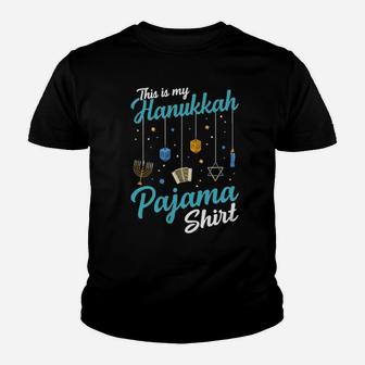 This Is My Hanukkah Pajama Youth T-shirt - Monsterry DE