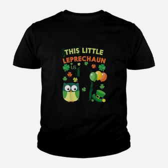 This Leprechaun Is 3 Year Old Birthday St Patricks Day Youth T-shirt | Crazezy DE