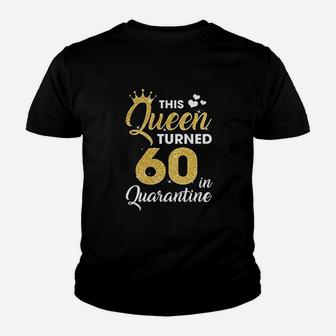 This Queen Turned 60 Years Old Birthday Youth T-shirt | Crazezy UK