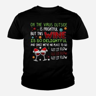 This Wine Is So Delightful Youth T-shirt - Monsterry UK