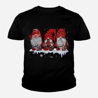 Three Gnomes Sewing And Quilting Christmas Gift Youth T-shirt | Crazezy