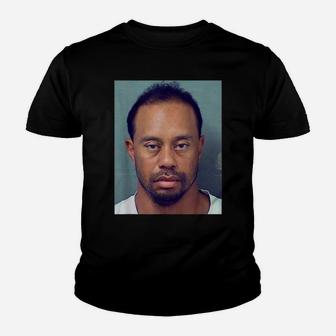 Tiger Woods Mugshot Youth T-shirt - Thegiftio UK