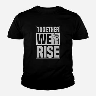 Together We Rise Youth T-shirt | Crazezy DE