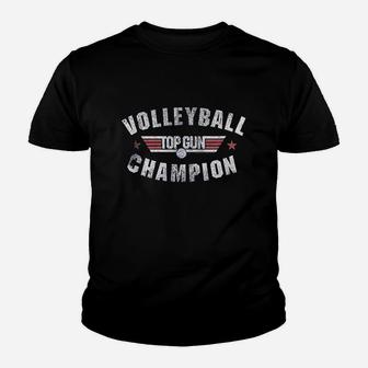 Top Volleyball Champion Youth T-shirt | Crazezy