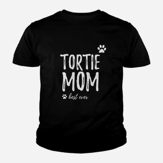 Tortie Mom Best Ever Youth T-shirt | Crazezy CA
