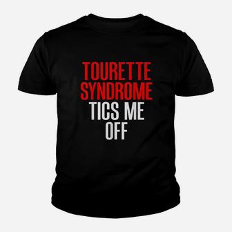 Tourette Syndrome Awareness Youth T-shirt | Crazezy CA