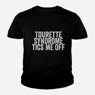 Tourette Syndrome Tics Me Youth T-shirt | Crazezy CA
