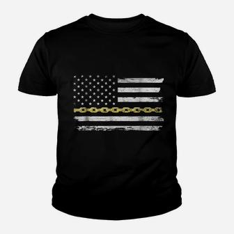 Tow Truck Driver T Shirt Thin Yellow Line Flag Operator Youth T-shirt | Crazezy