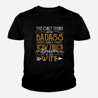 Tow Wife Life Youth T-shirt | Crazezy UK