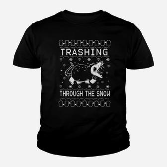 Trashing Through The Snow Youth T-shirt - Monsterry UK