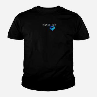 Trendsetter Unisex Kinder Tshirt Schwarz mit Stilvollem Design - Seseable