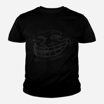 Troll Face Youth T-shirt | Crazezy