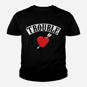 Trouble Maker Youth T-shirt | Crazezy CA