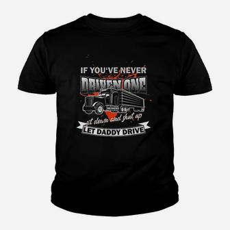 Truck Driver Funny Trucker Gift Idea For Truck Drivers Youth T-shirt | Crazezy UK
