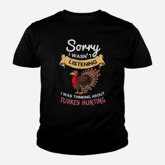 Turkey Hunting Gift Hunter Hunt Season Youth T-shirt | Crazezy