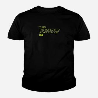 Turn The World Into A Dancefloor Youth T-shirt - Monsterry UK