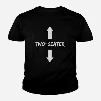 Two Seater 2 Seater Dad Funny Gift Youth T-shirt | Crazezy