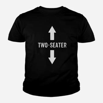Two Seater For Men 2 Seater Dad Funny Gift Youth T-shirt | Crazezy