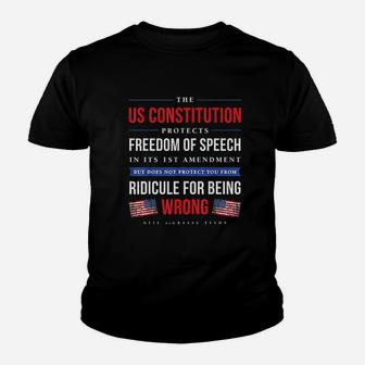 Tyson Us Constitution Quote Youth T-shirt | Crazezy