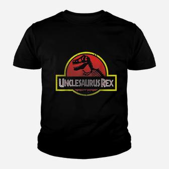 Unclesaurus Rex Uncle Dinosaur Youth T-shirt | Crazezy DE