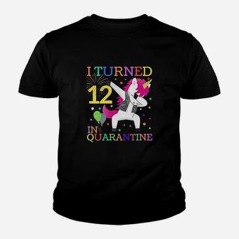 Unicorn 12Th Birthday I Turned 12 Youth T-shirt | Crazezy DE