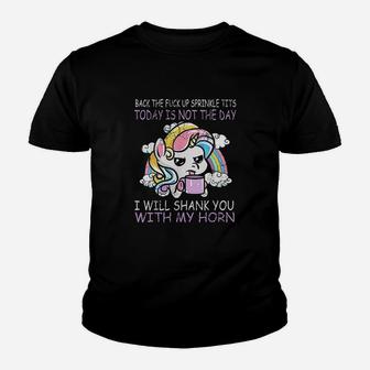 Unicorns Sprinkle Funny Quotes Unicorn Humor Gift Youth T-shirt | Crazezy