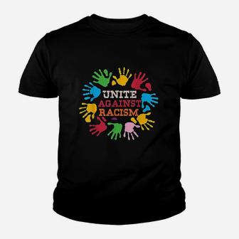 Unite Against Racis Youth T-shirt | Crazezy