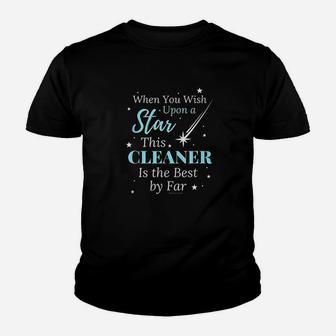 Upon A Star Funny Cleaning Lady Housekeeping Humor Youth T-shirt | Crazezy AU
