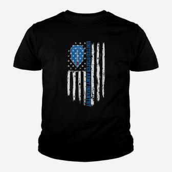 Us Army Infantry "Follow Me" American Flag Youth T-shirt | Crazezy