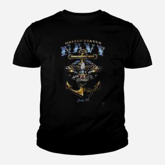 Us Navy Hooded Youth T-shirt | Crazezy DE