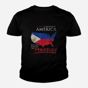 Usa I May Live In America Youth T-shirt | Crazezy DE