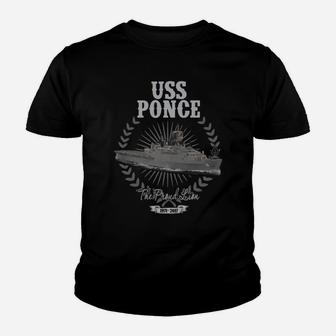 Uss Ponce lpd-15 The Proud Lion Youth T-shirt - Thegiftio UK
