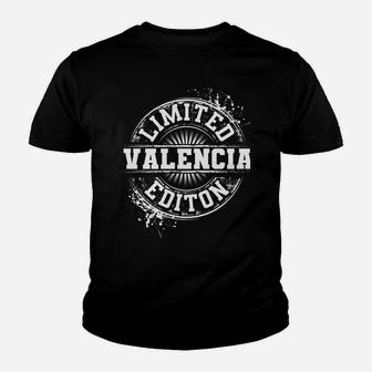 Valencia Funny Surname Family Tree Birthday Reunion Gift Youth T-shirt | Crazezy