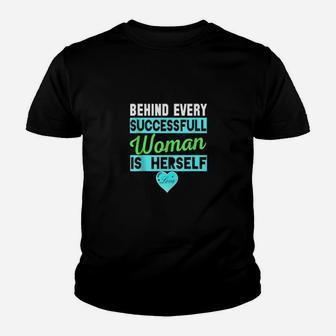 Valentine's Day Behind Every Successful Youth T-shirt - Monsterry